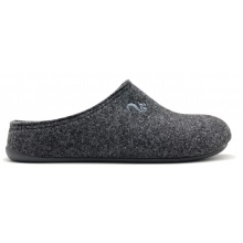 Thies PET Slipper Slipper (soft felt) anthracite grey Women's slippers